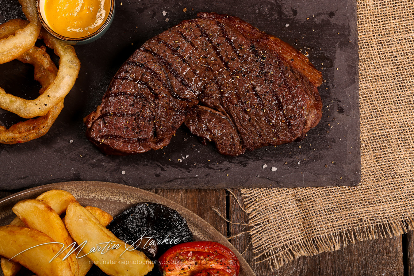 Roaming Roosters Steak Cooked Food Photography