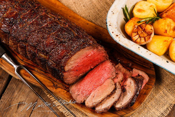 Cooked Steak, Chicken and Pork Food Photography