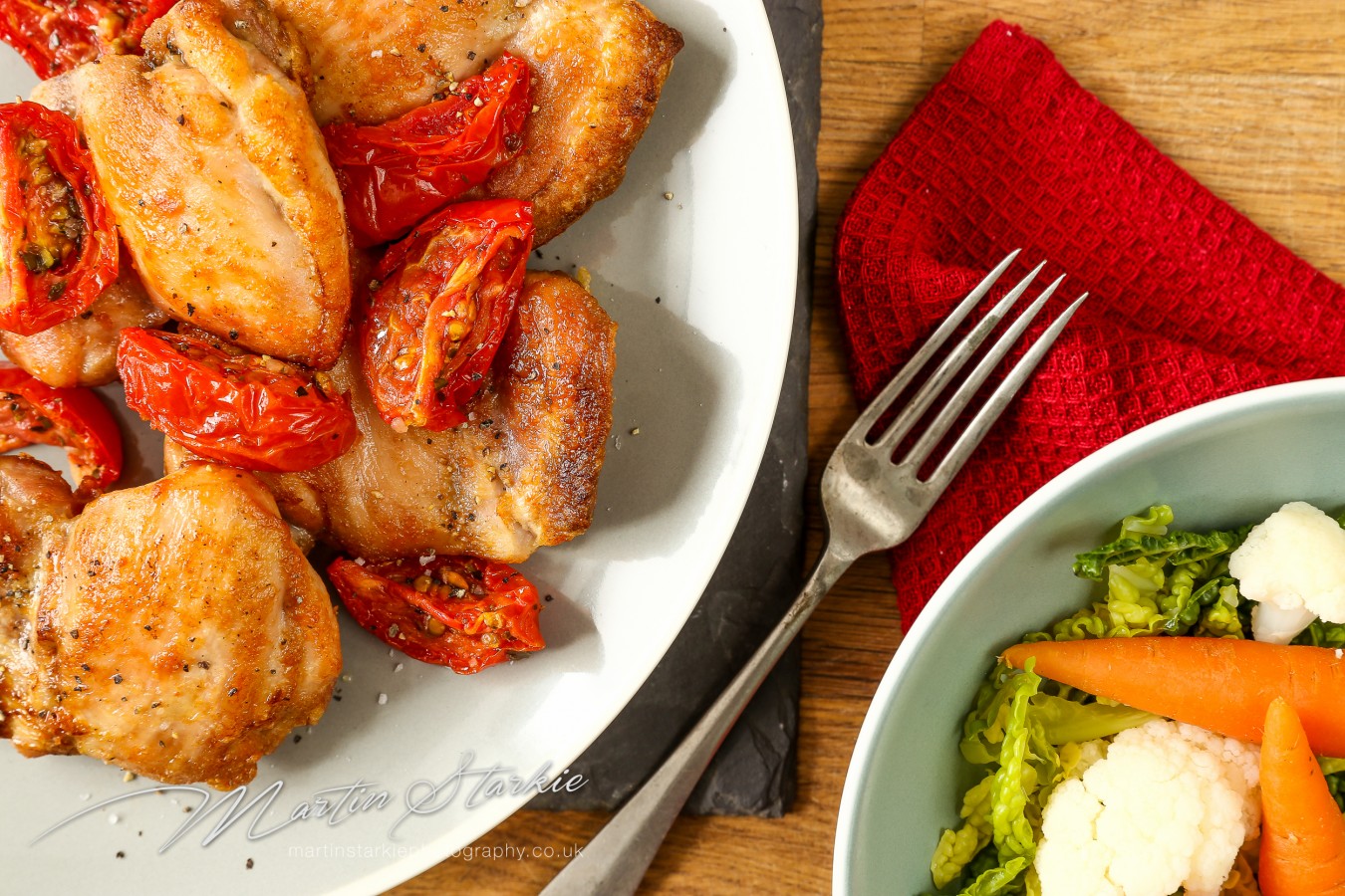 Roaming Roosters Cooked Food Photography