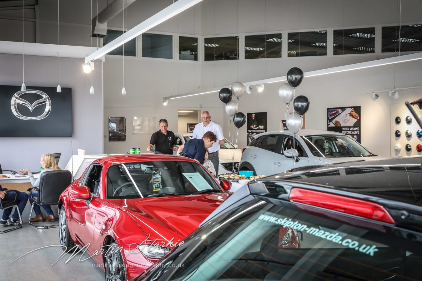 Photoshoot for the Mazda CX5 at Ford Skipton