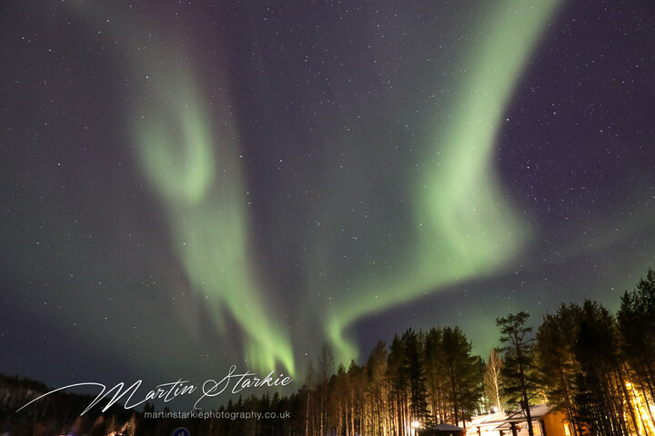 Aurora Borealis Levi Finland